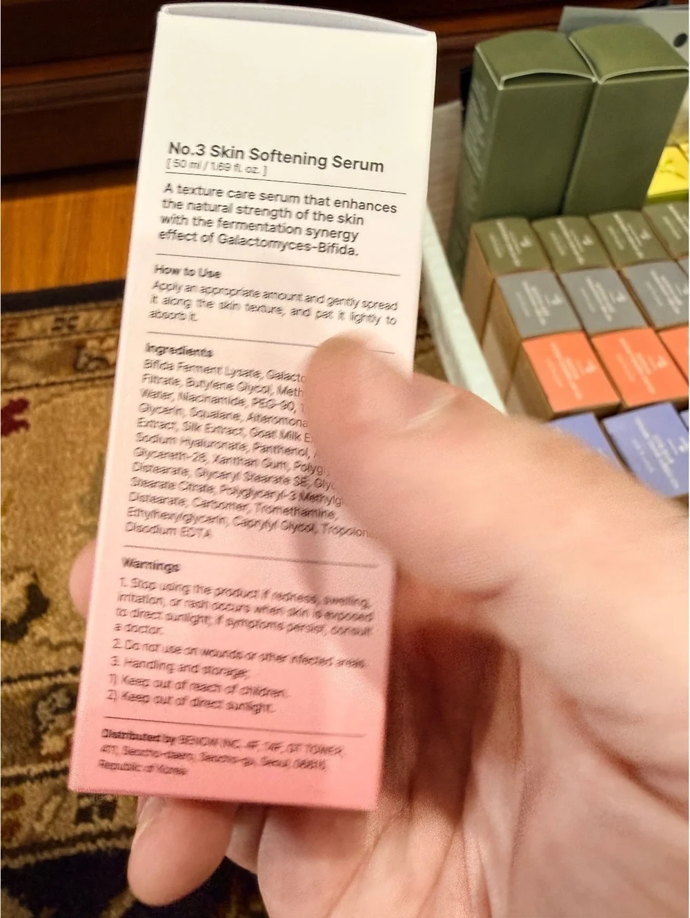 Numbuzin No.3 Skin Softening Serum with Galactomyces, Bifida Ferment & Niacinima